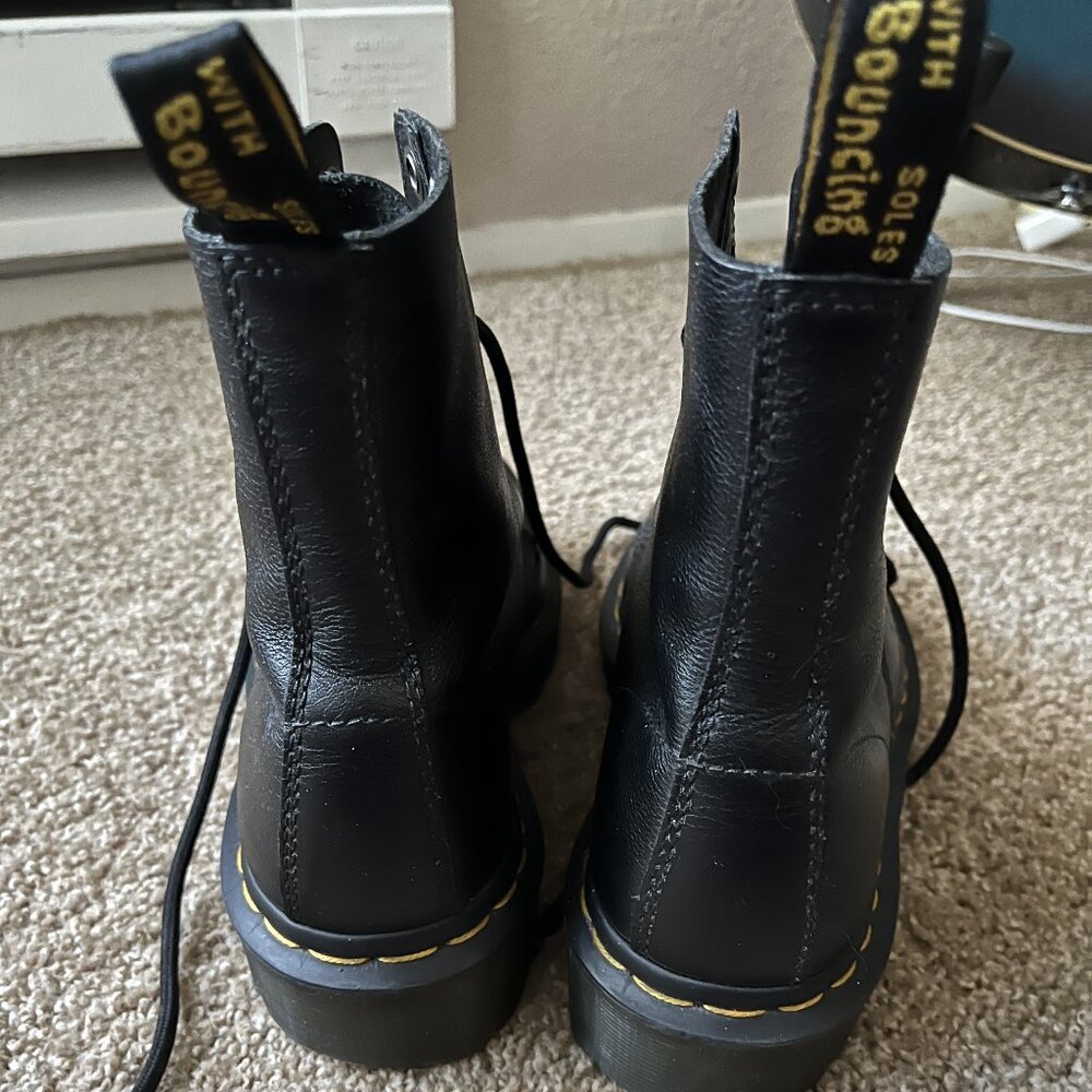 Dr. Martens 1460 Bex Pisa Leather Boots - Picture 3 of 7